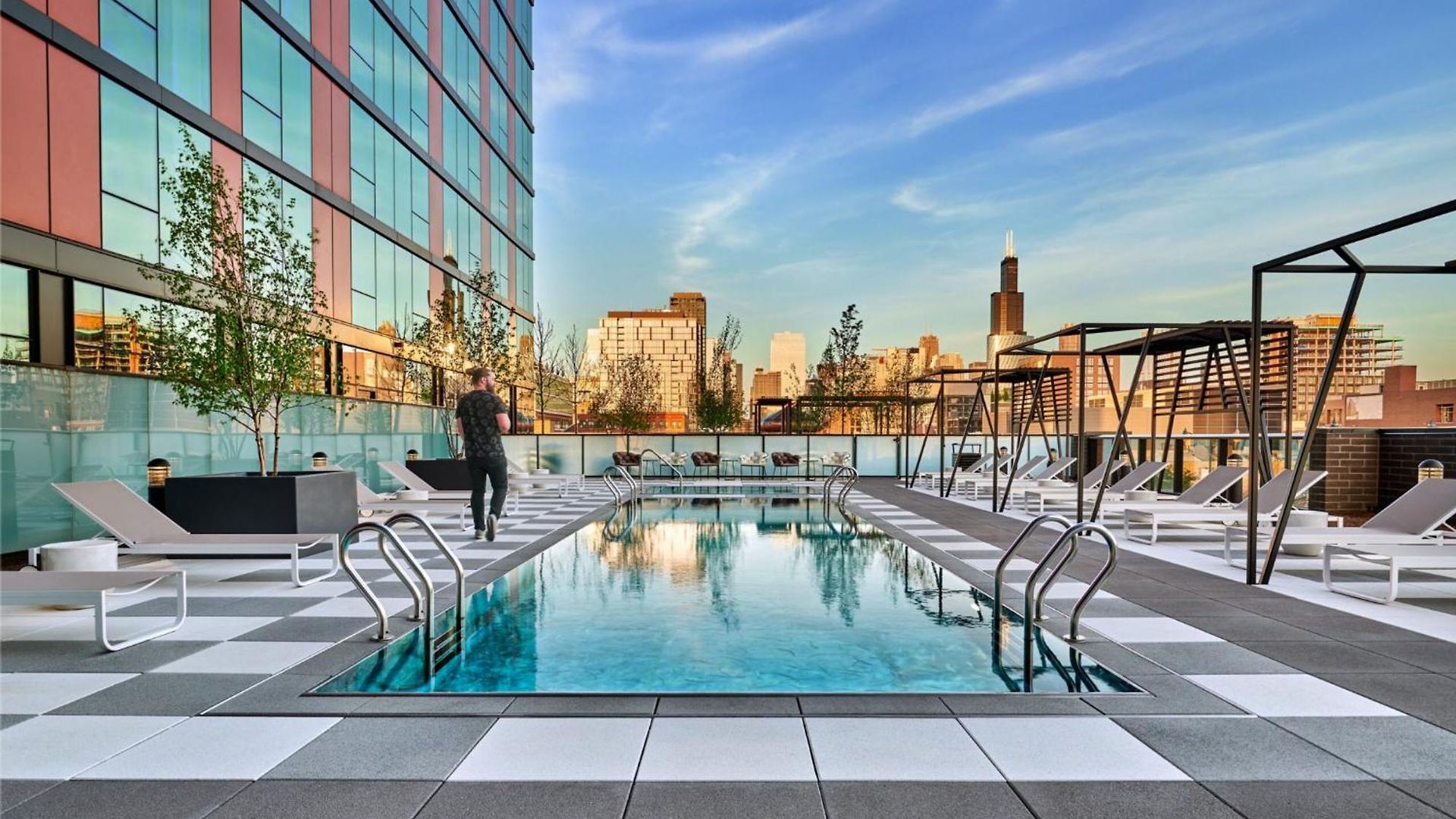 Apartment Fulbrix Bright Designer With West Loop Views