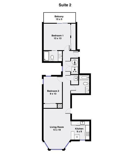 Apartment 870 1&2 - 2 Separate In Same Building
