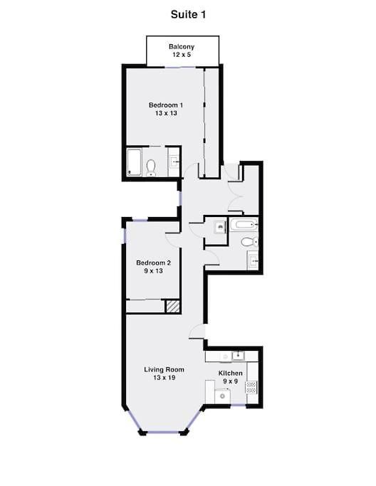 870 Bldg - 3 Separate In Same Building Apartment
