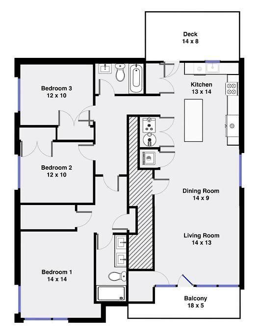 Holiday home 2 Newly Built Luxury With Private Roofdeck Chicago