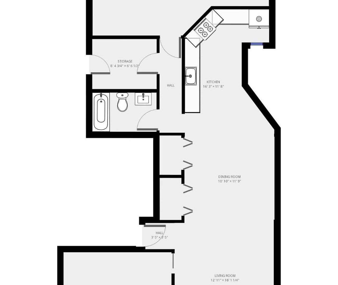 Beautifully Remodeled Flat Downtown #3n * Chicago