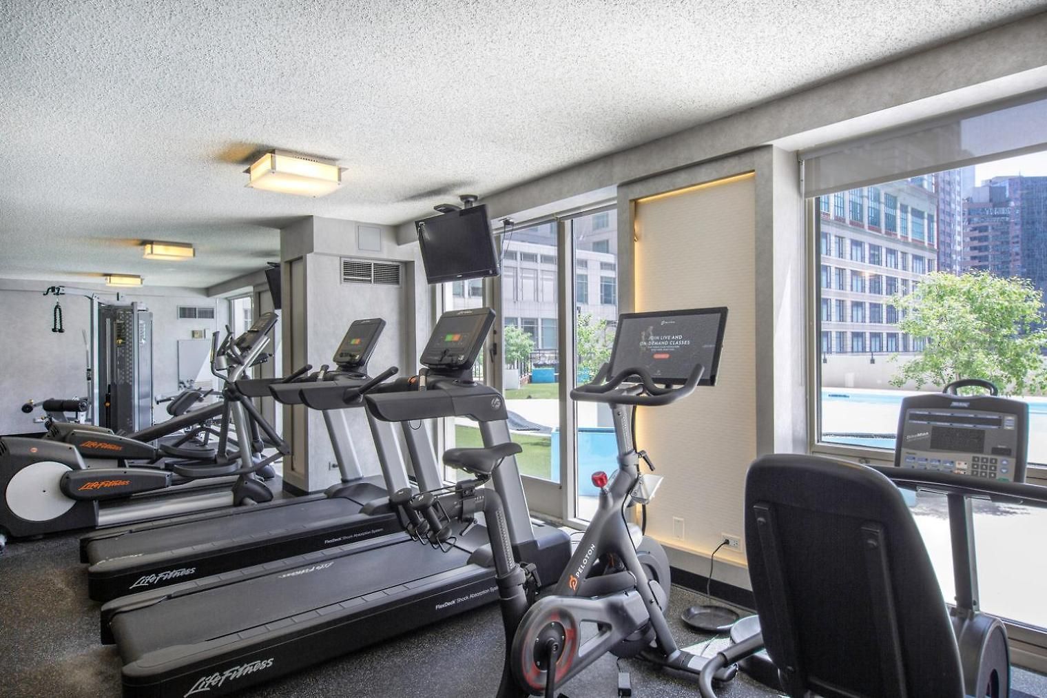 River N 1br W Gym Pool Nr Magnificent Mile Chi-269