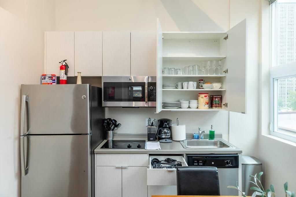 Apartment Mccormick Place 2br Oasis With Optional Parking, Patio, Gym For Up To 6 Guests Near Museum Campus, Grant Park & Soldier Field *