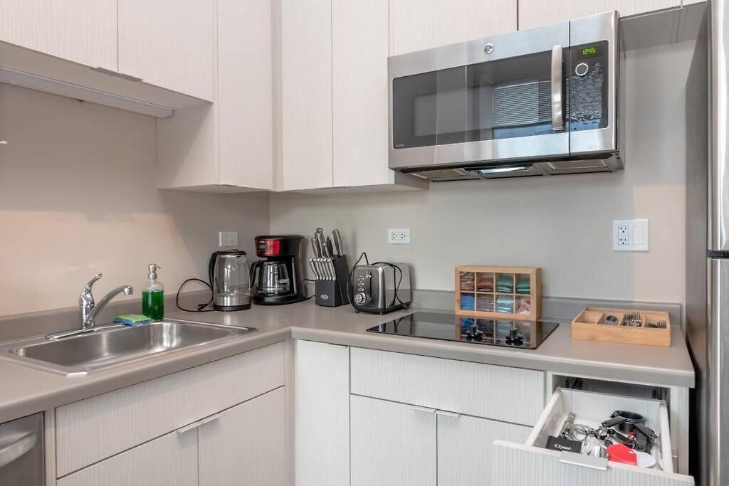 Apartment South Loop 2br Retreat Near Grant Park, Soldier Field, Adler Planetarium & Columbia College *