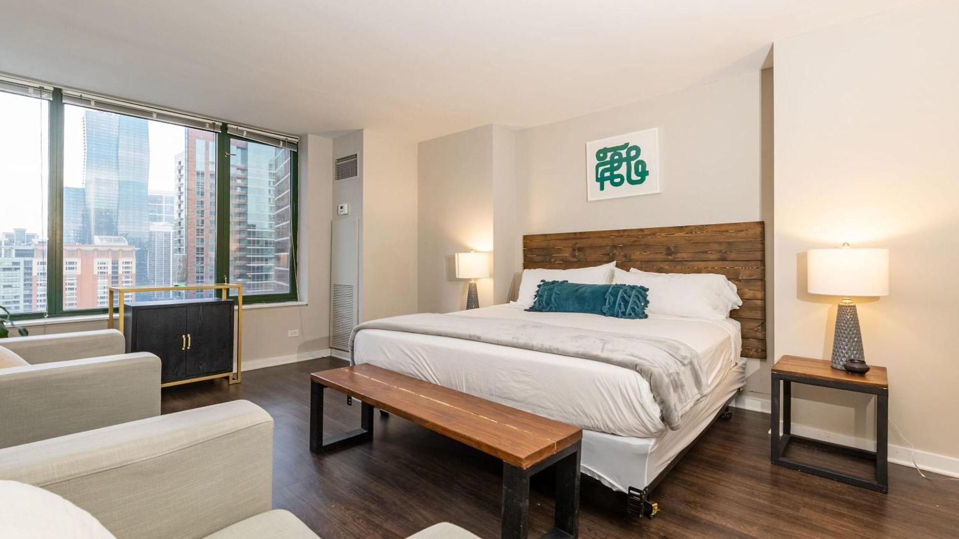 Apartment 3b/3b Skyloft With Navy Pier View Gym & Pool By Envitae *