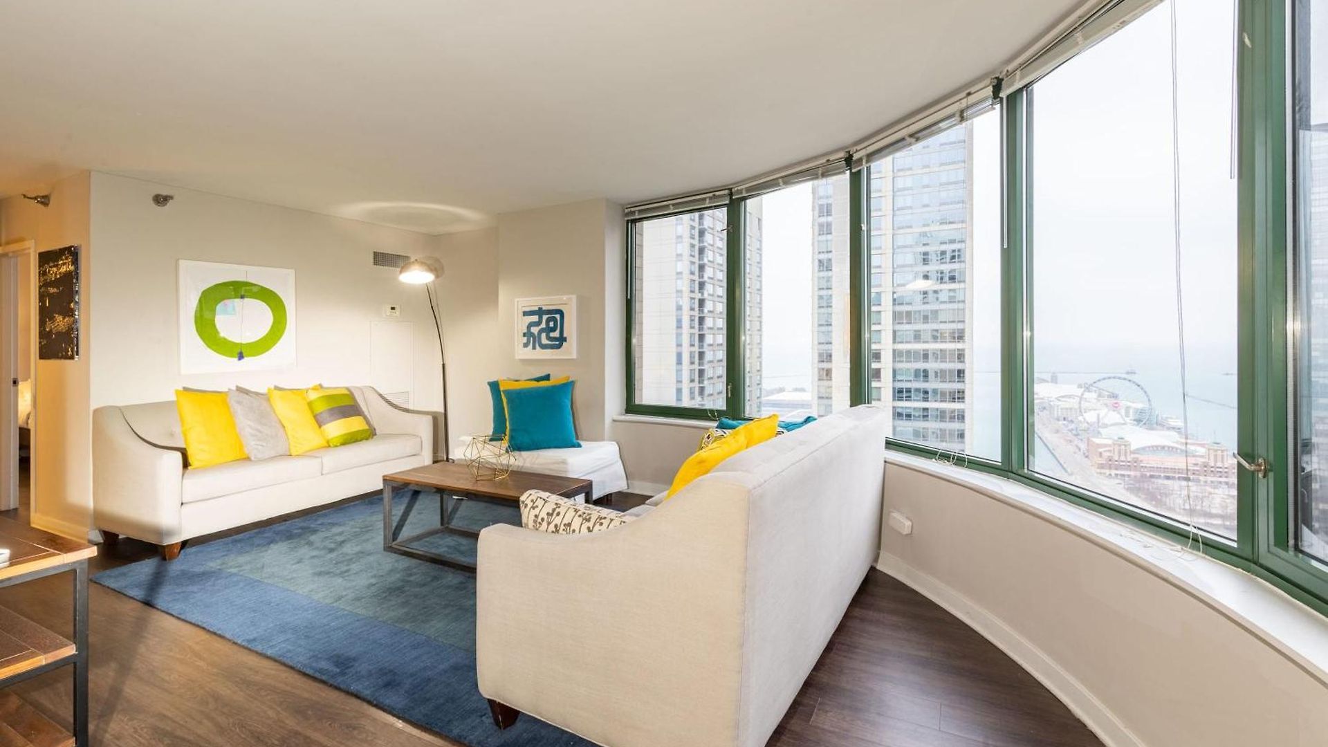 3b/3b Skyloft With Navy Pier View Gym & Pool By Envitae *