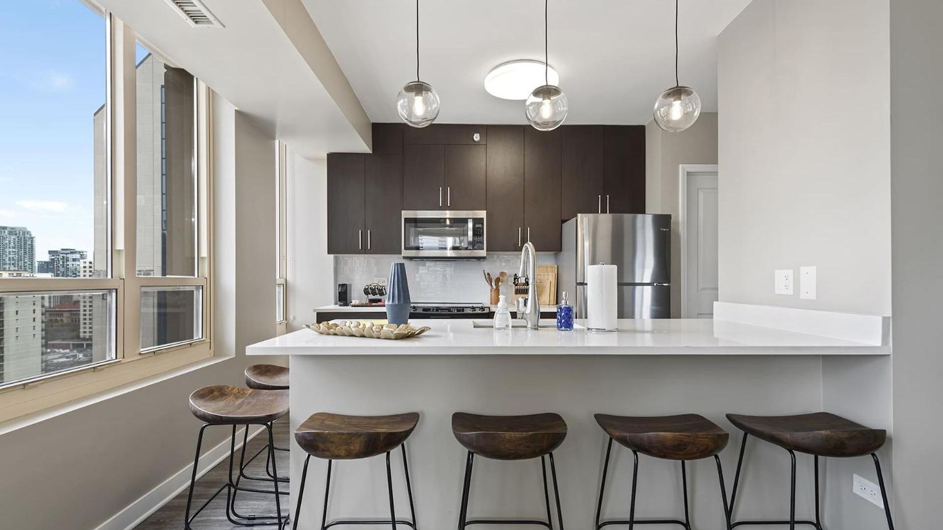 The Bernardin Gold Coast Luxury Near Magnificent Mile Apartment Chicago