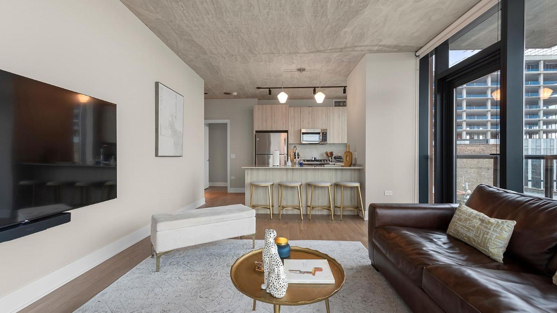 Apartment Sage Modern Near Union Park In West Loop Chicago