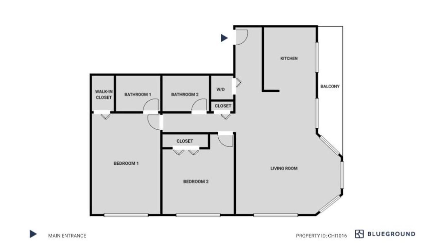 Apartment Gold Coast 2br W Outdoor Terrace Nr Beach L Chi-1016