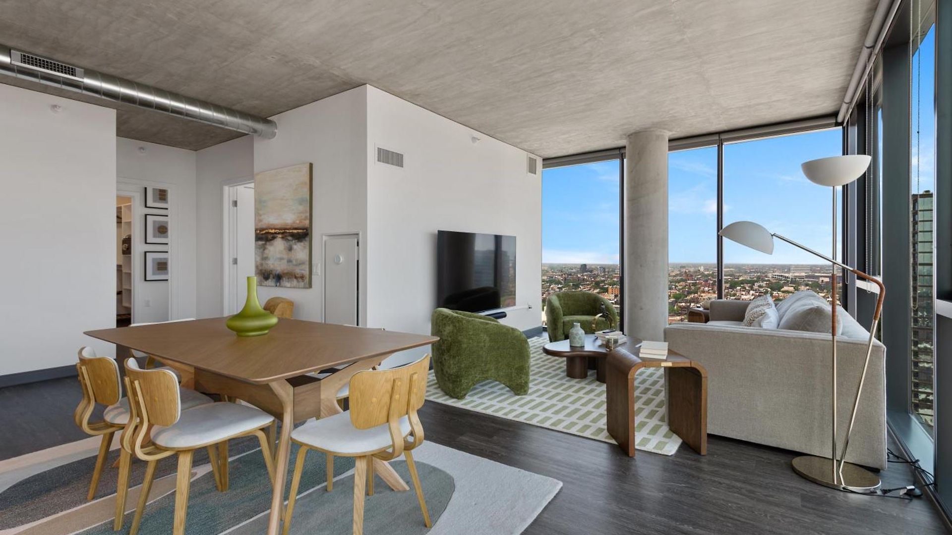 Apartment Fulbrix Bright Designer With West Loop Views Chicago