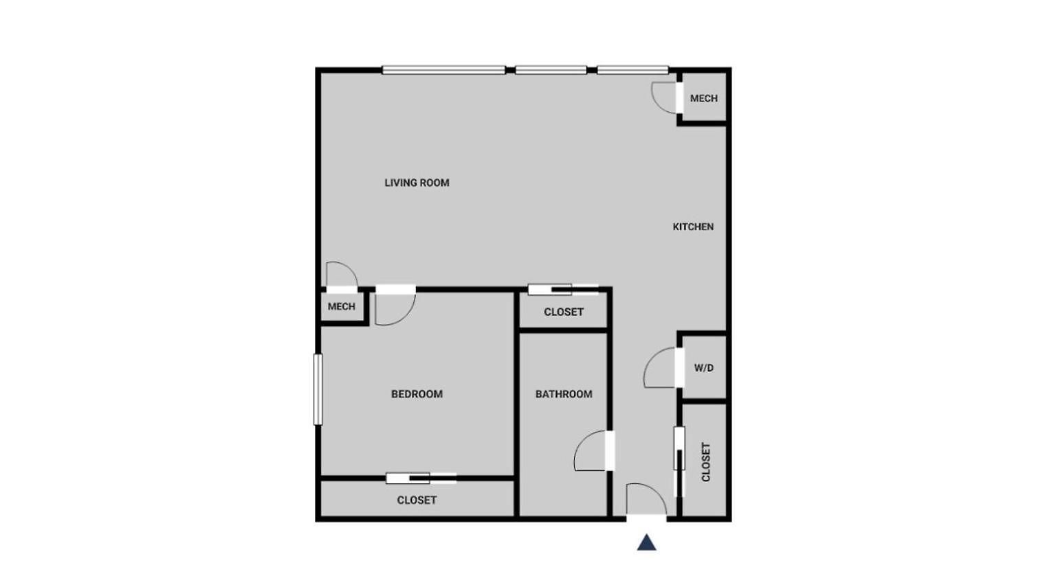 River N 1br W Gym Pool Lounge Nr L Chi-817