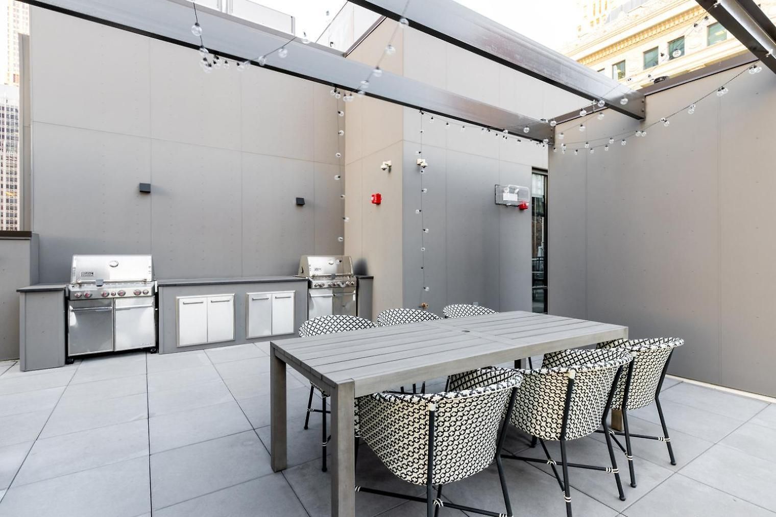 Apartment Loop 1br W Fitness Center Nr W Loop The L Chi-194 *