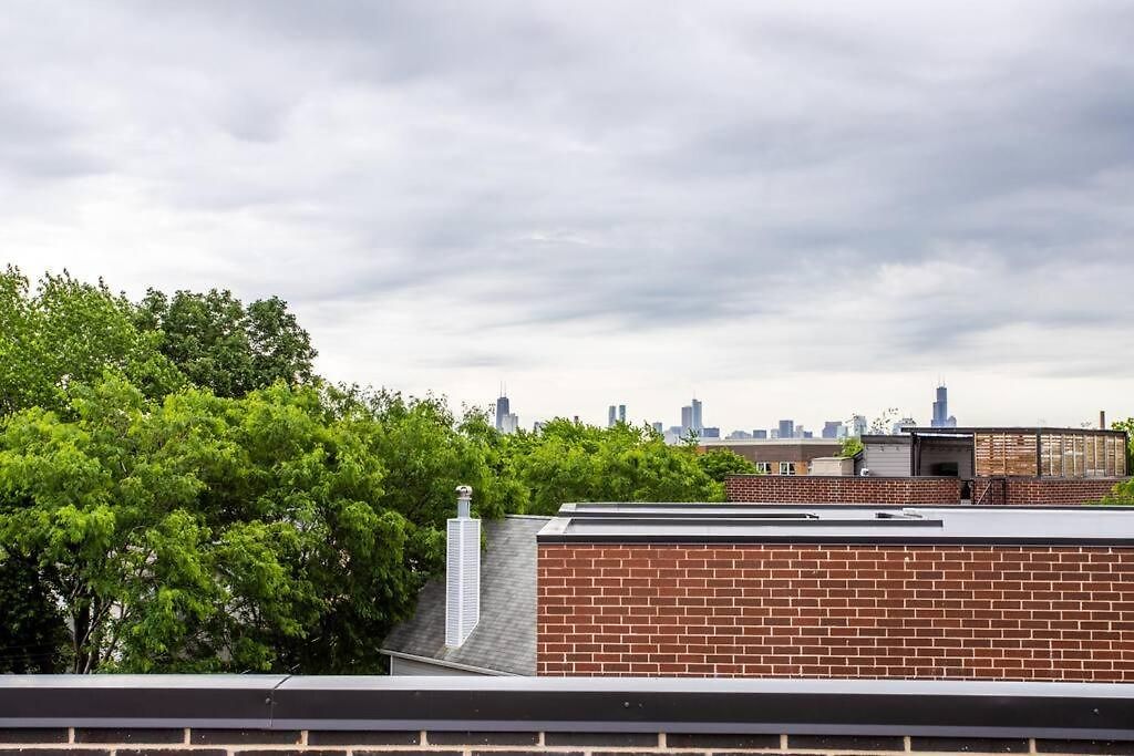 Apartment Large 2-bedroom With Huge Roof Deck View Of Skyline Chicago