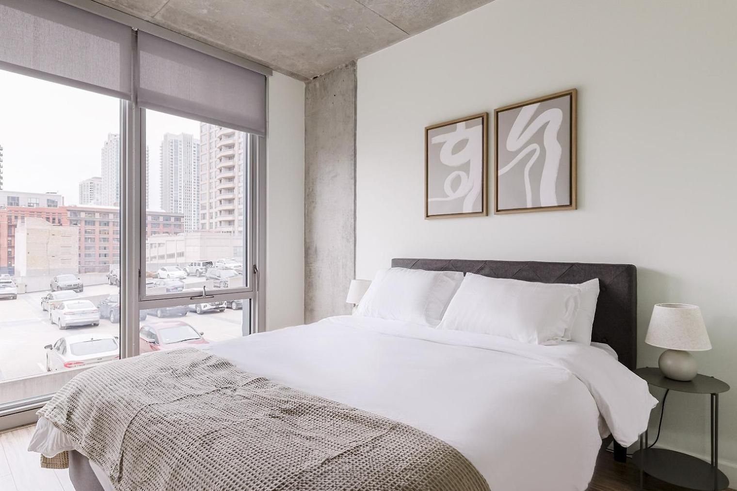 Apartment Blueground West Loop Rooftop Pool Gym Chi-1138 *