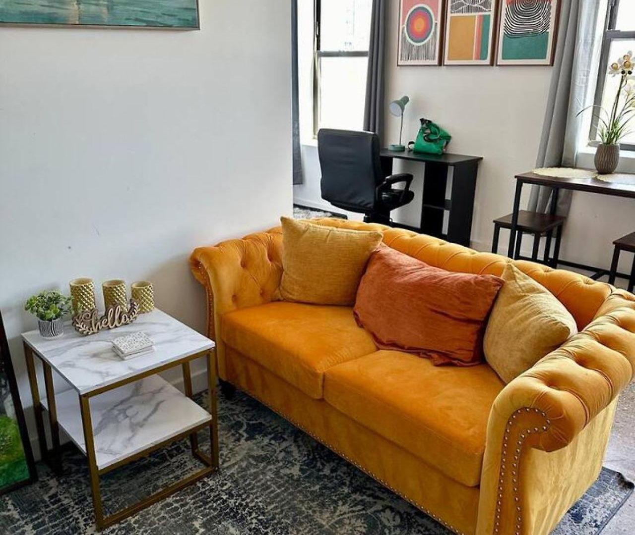 Sunny Modern Loft Montrose Rooftop Wfh Gym *