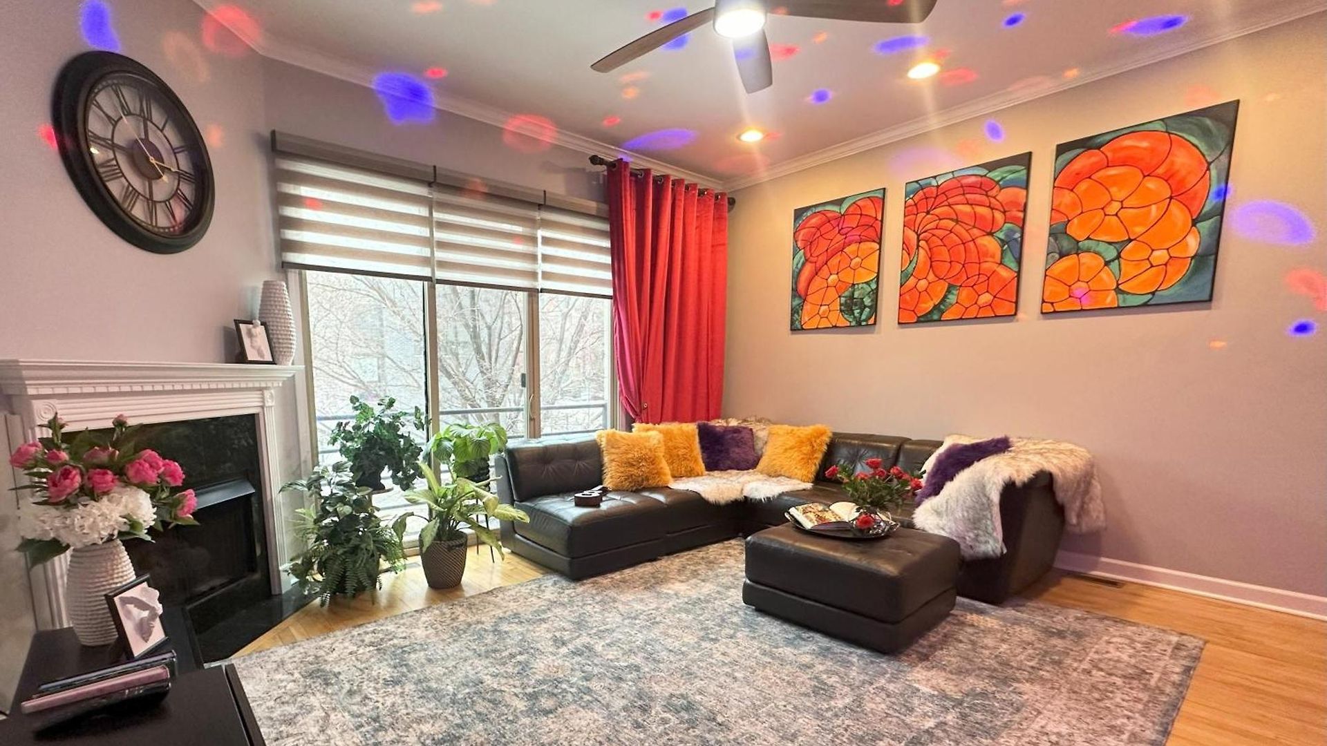 Art Downtown Fulton Market Entire 3 Bedroom Sleep10 Private Garage Roof Ev Tesla Holiday home *