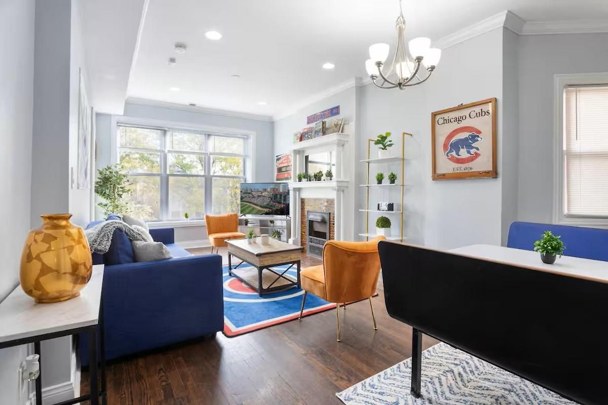 Apartment Modern 6br House Steps To Wrigleyville Chicago