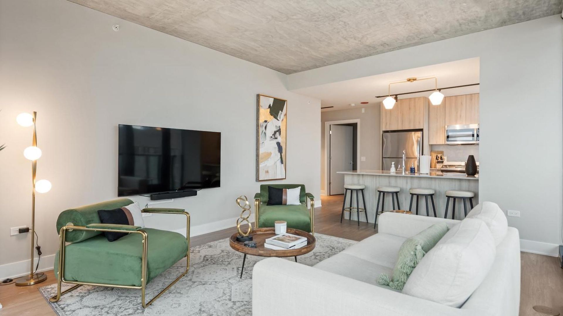Apartment Sage Modern Near Union Park In West Loop Chicago