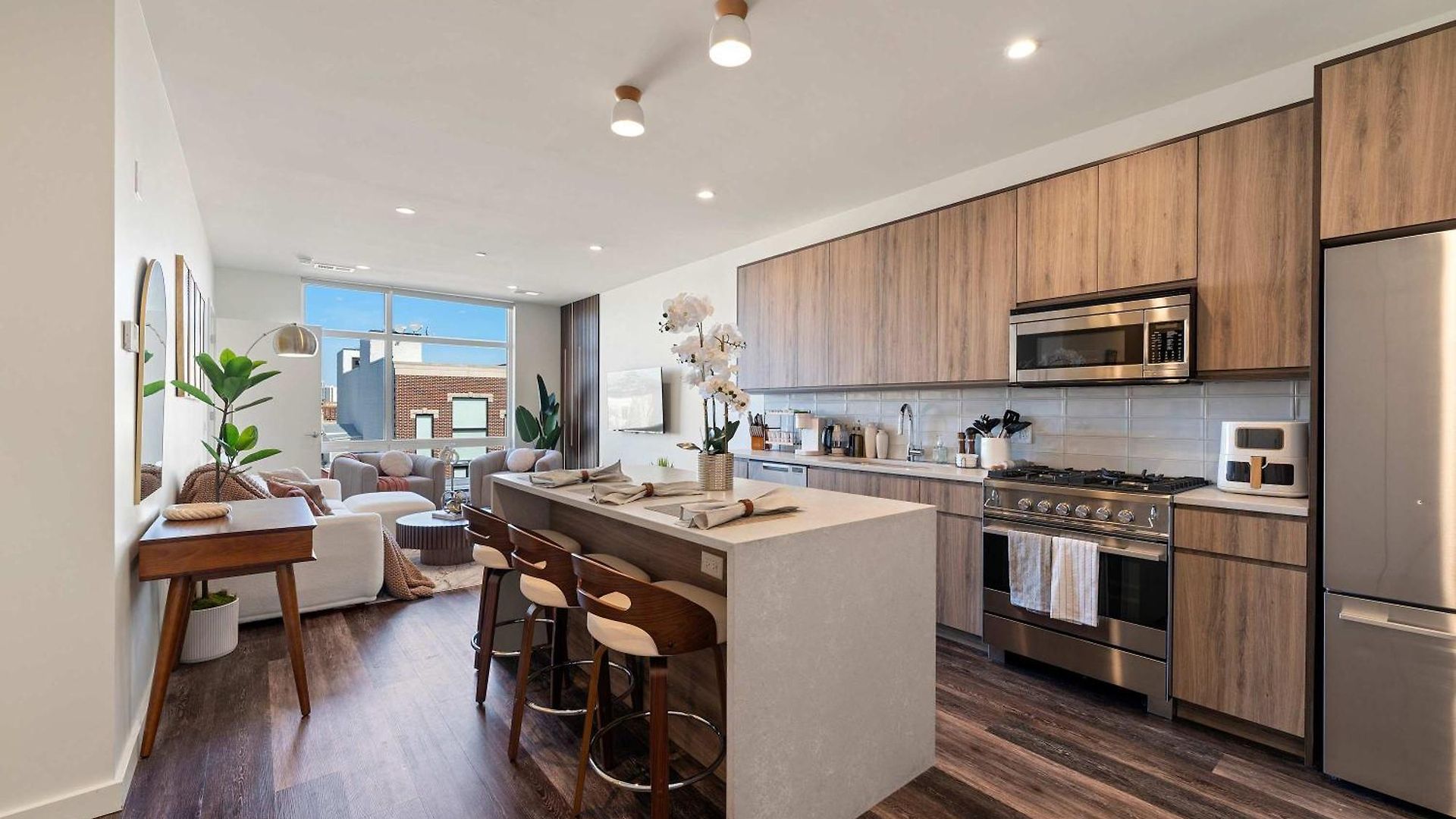 Apartment Luxury 2bd-2ba View-gym-rooftop