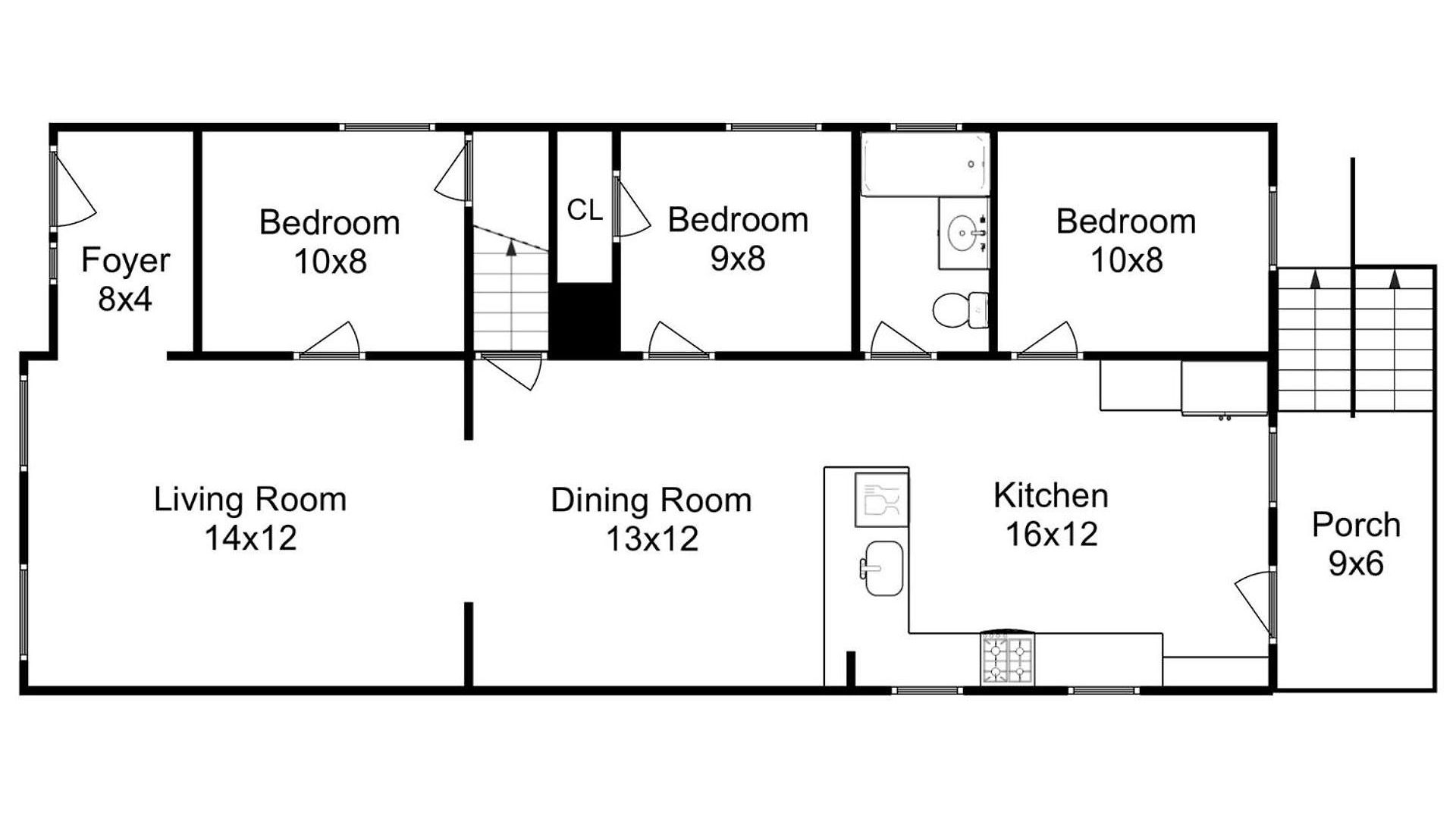 Newly Updated Vintage 6 Bedroom Single Family Home Holiday home Chicago