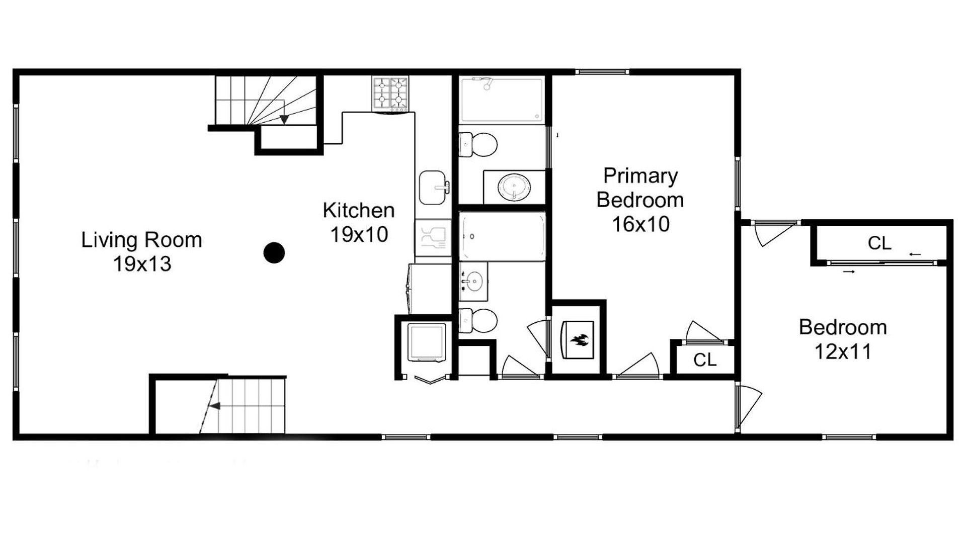 Apartment Old Town At It's Finest! Pet Friendly & Recently Renovated Top-floor Has Everything Need For A Perfect Windy Getaway
