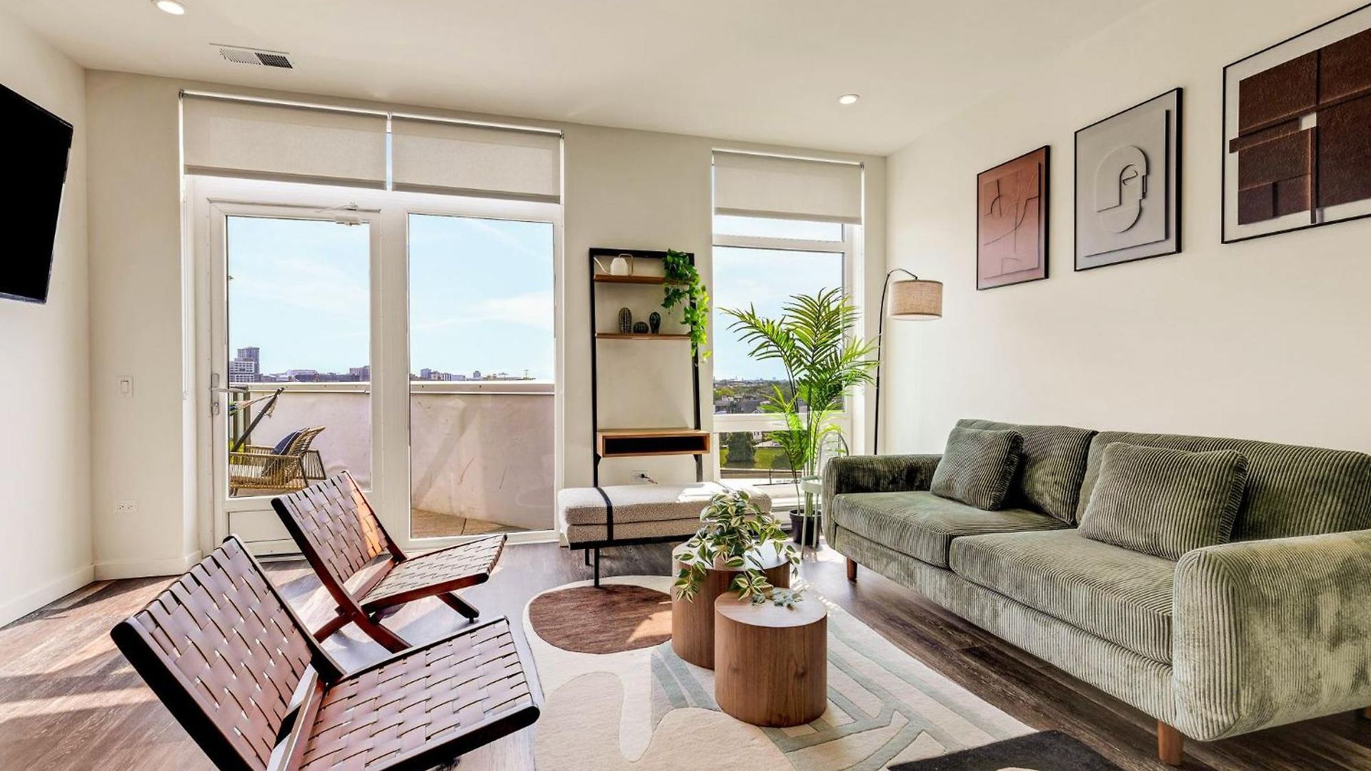 Apartment Luxurious 3bd Penthouse L Private Patio L Gym L Stunning Rooftop Chicago