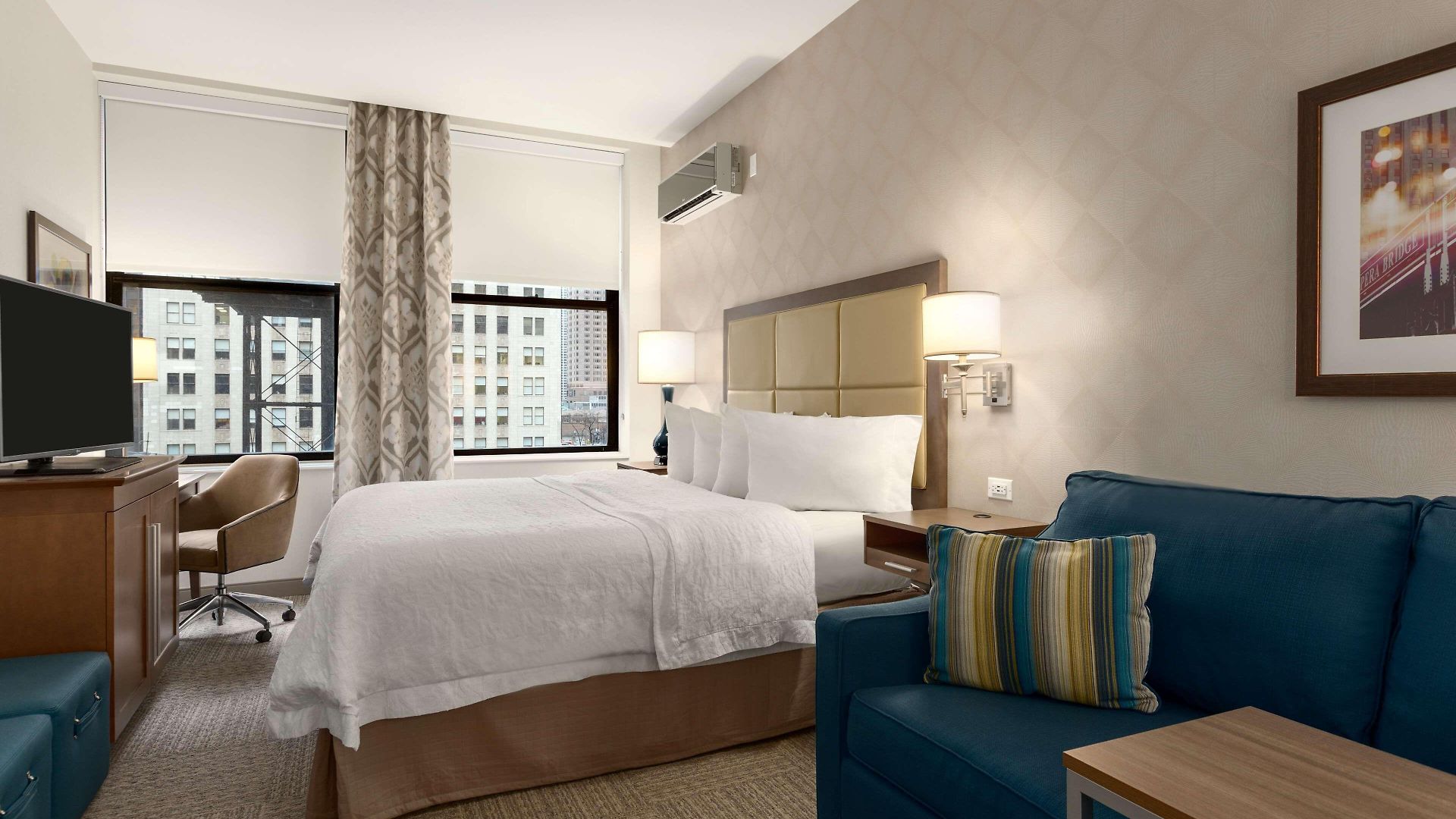 Hotel Hampton Downtown/n Loop/michigan Ave 3*