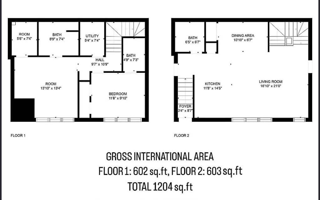 2 Bed & 3 Bath Apartment