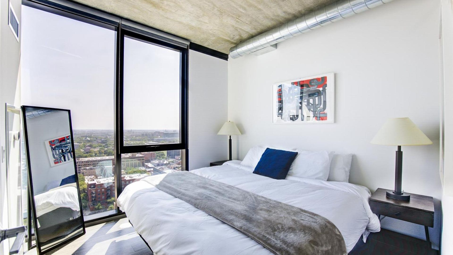 Apartment 2br Designer Loft Modern Luxe In Center Chicago