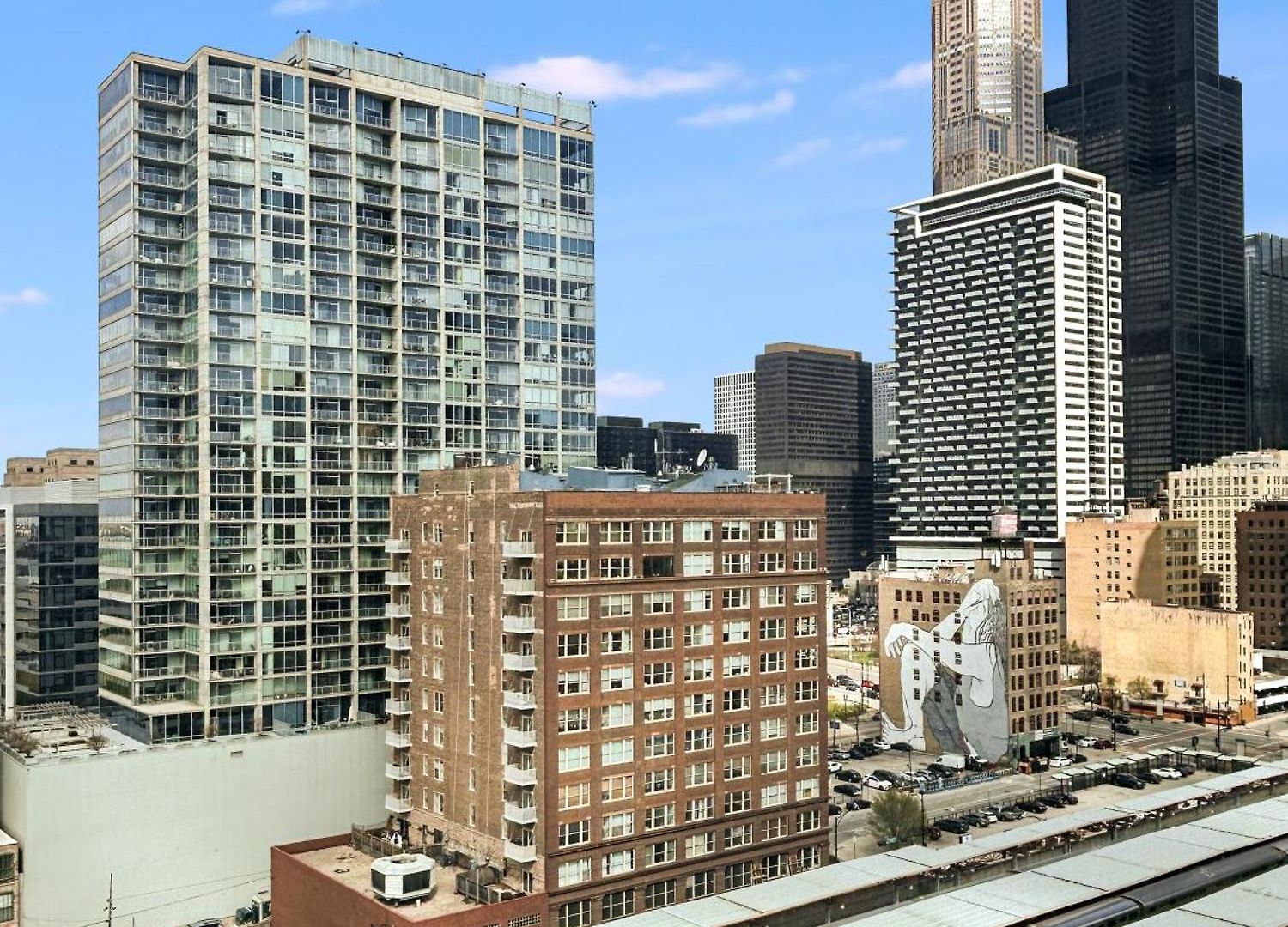 South Loop Rooftop With In & Out Parking 1 Apartment Chicago