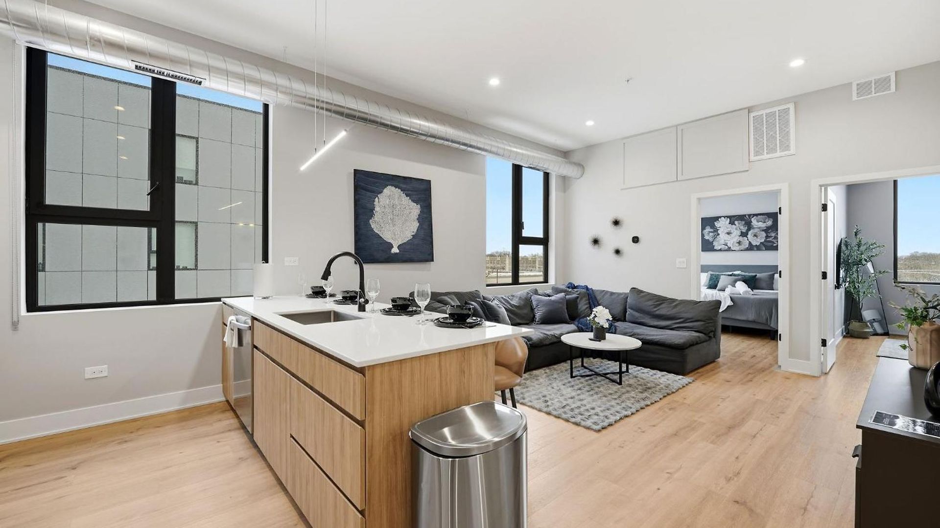 Edgewater With Free Parking Gym Modern Living Chicago