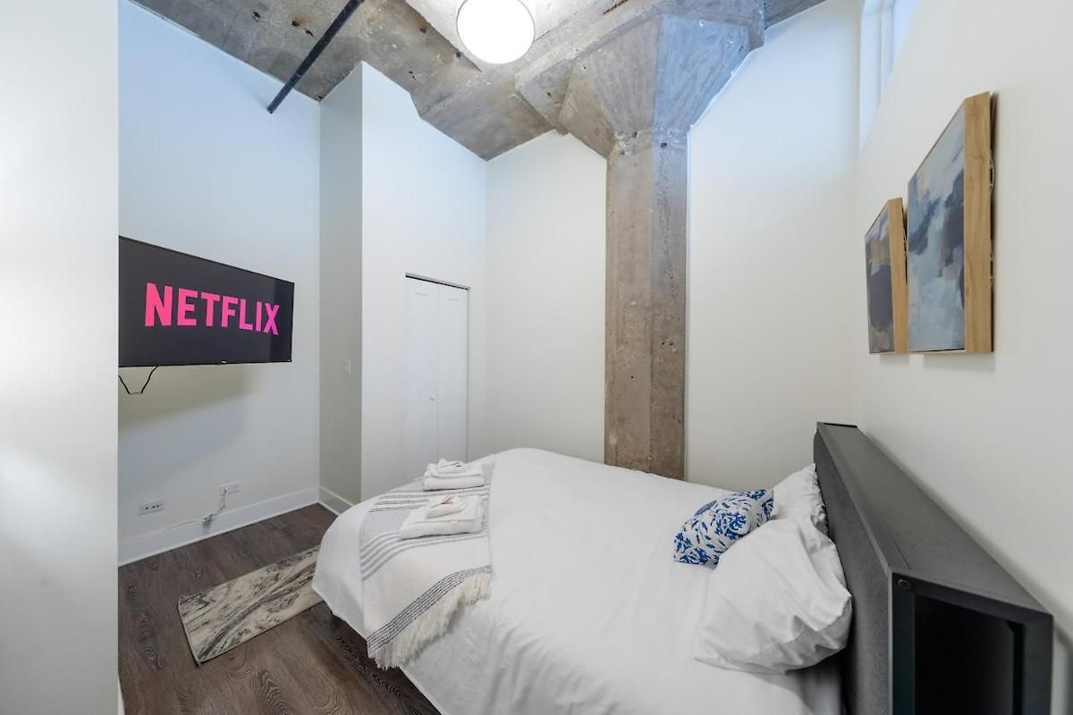 Apartment Mccormick Place 2br With Patio, Skyline View And Optional Parking Sleeps 6 Near Soldier Field And Grant Park Chicago