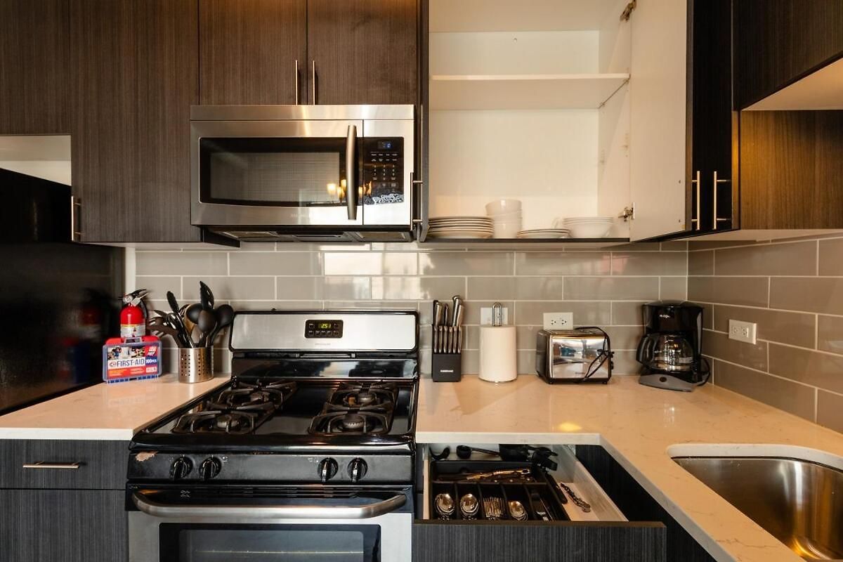 Mccormick Place 2br With Patio, Skyline View And Optional Parking Sleeps 6 Near Soldier Field And Grant Park Apartment *