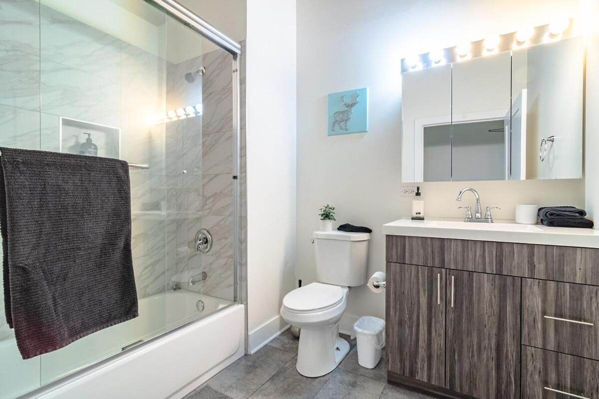 Apartment Modern 2br Loft With Amazing Skyline View And Optional Parking For 8 Guests Near Mccormick Place And Soldier Field *