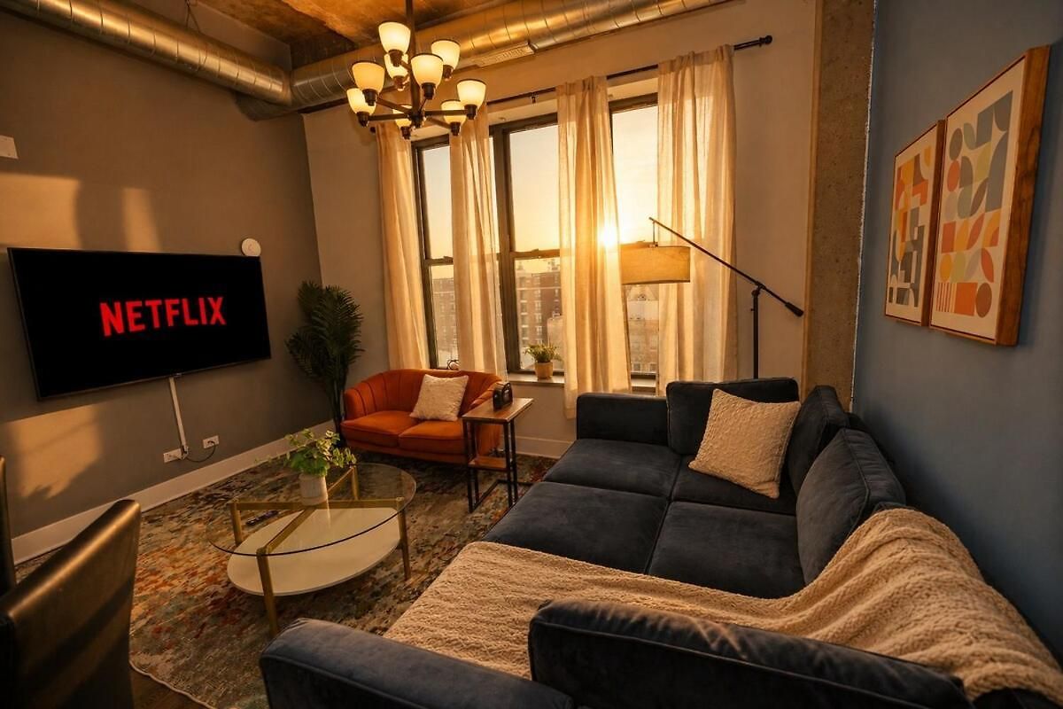 Mccormick Place: Modern Downtown Loft With Optional Parking