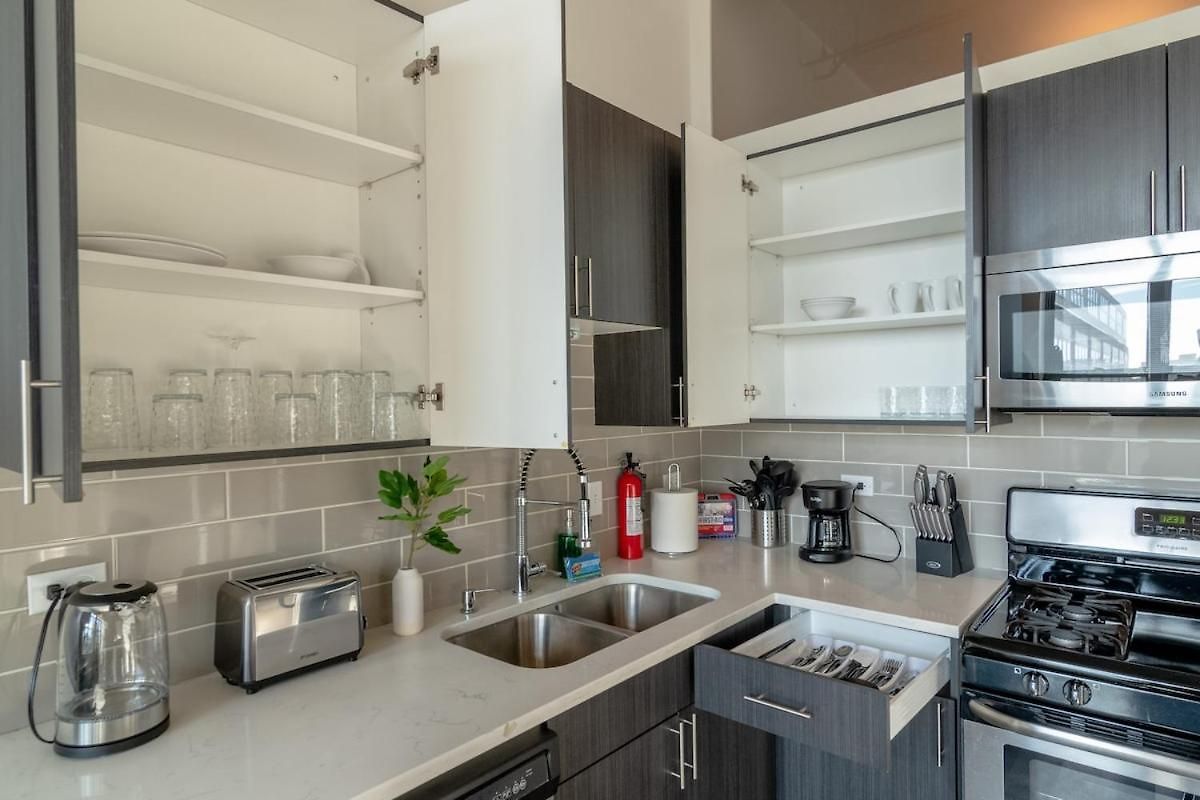Apartment 2br Perfect For Convention And Business Trips Near Mccormick Place, Arena, Soldier Field And Grant Park *
