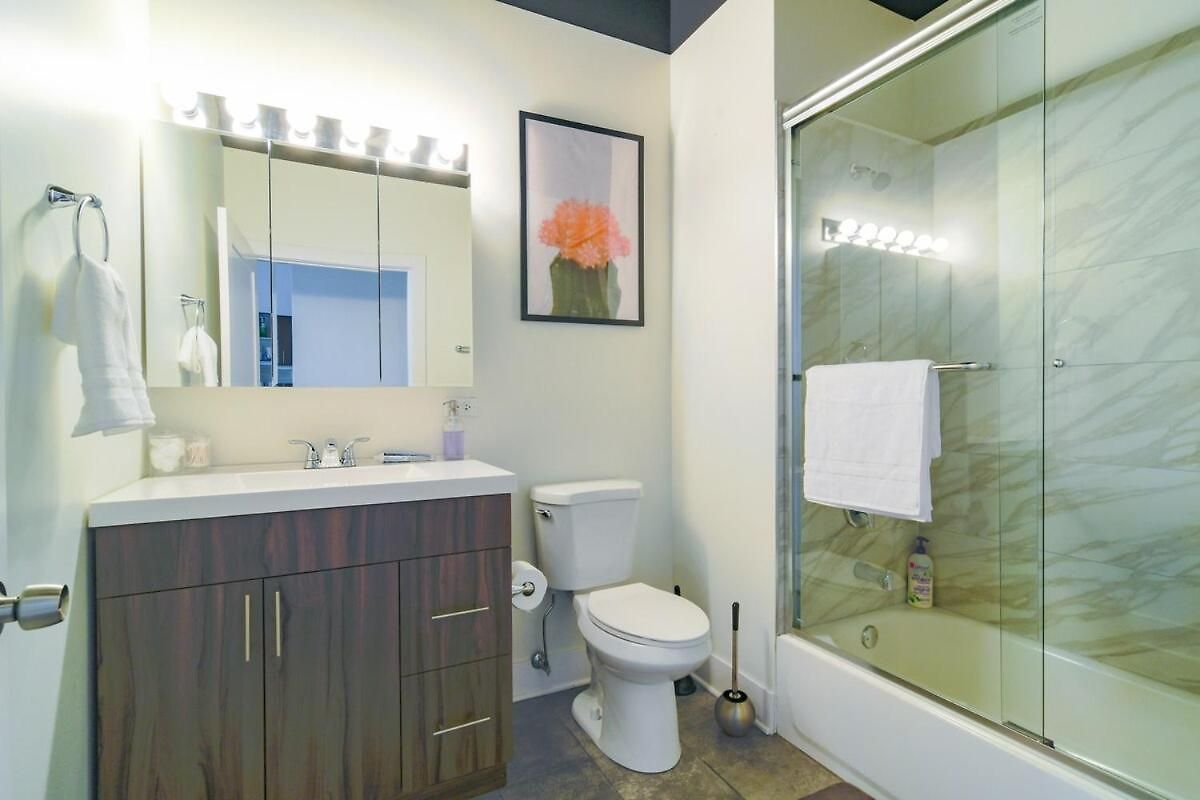 Apartment Beautiful 2br With Smart Tv, Gym Access & Parking Close To Mccormick Place, Museums & Michigan Chicago