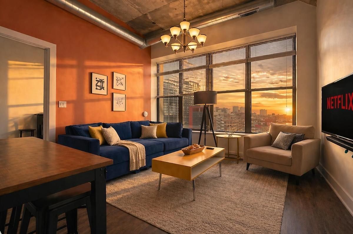 Apartment Modern 2br In South Loop With Optional Parking & Gym Access Near Museum Campus & Grant Park Chicago