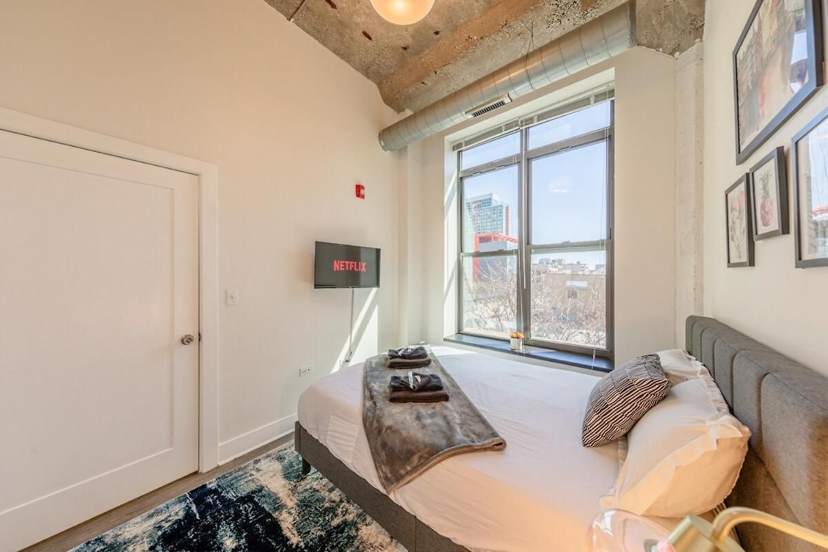 Group-friendly 2br With Optional Parking And Gym Access Near Mccormick Place And Soldier Field Apartment Chicago