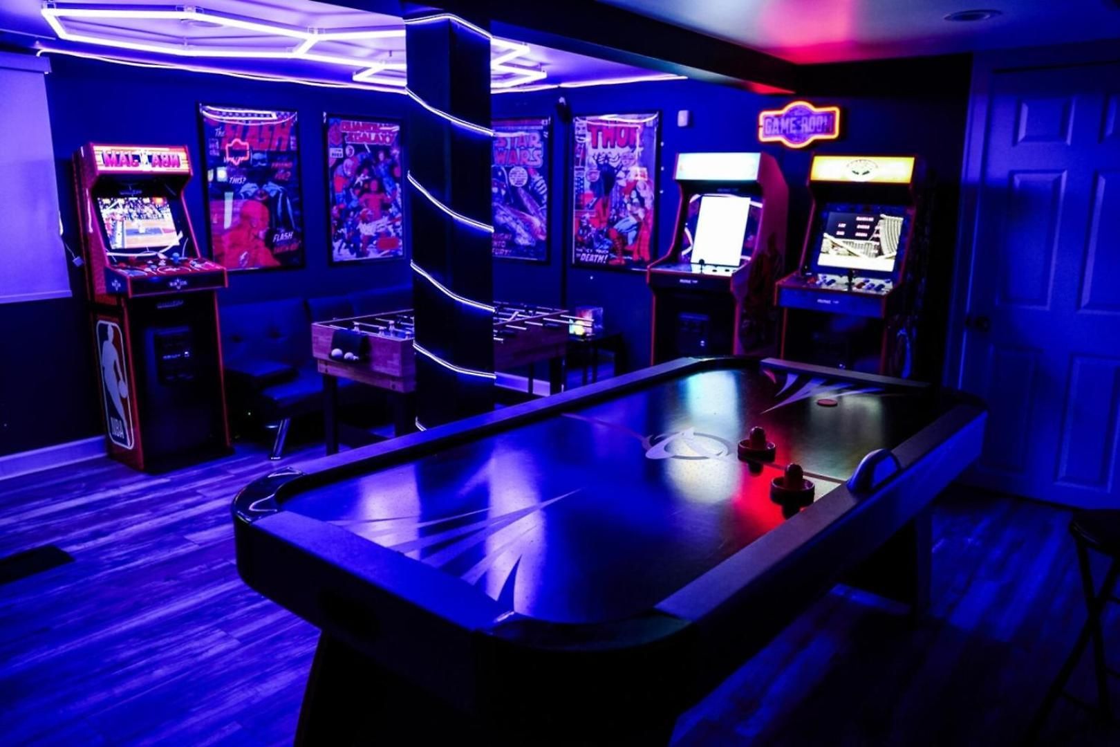 Game • Fire-pit • Playground • Gym • Billiard *