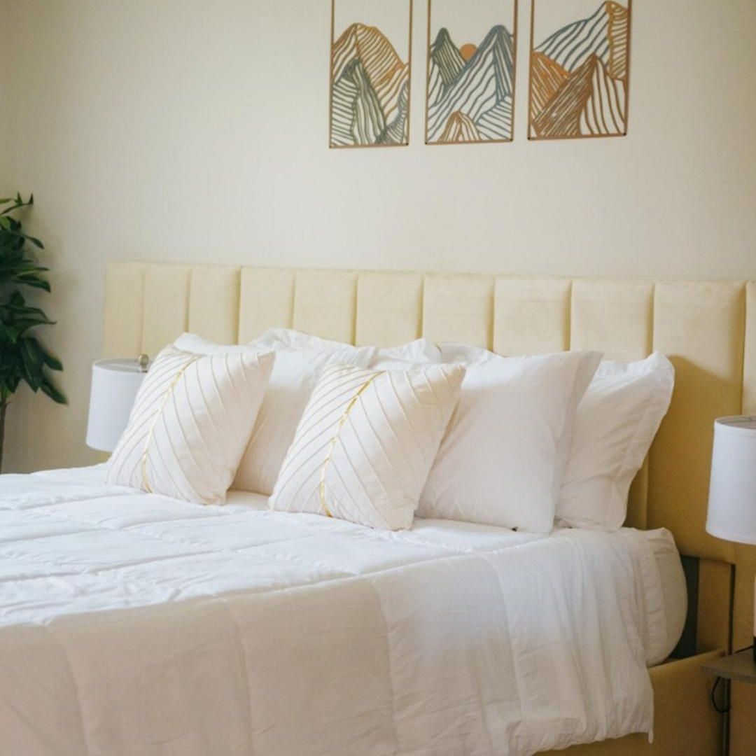 Apartment New Modern 3br • Gym • Workspace • Quiet Location