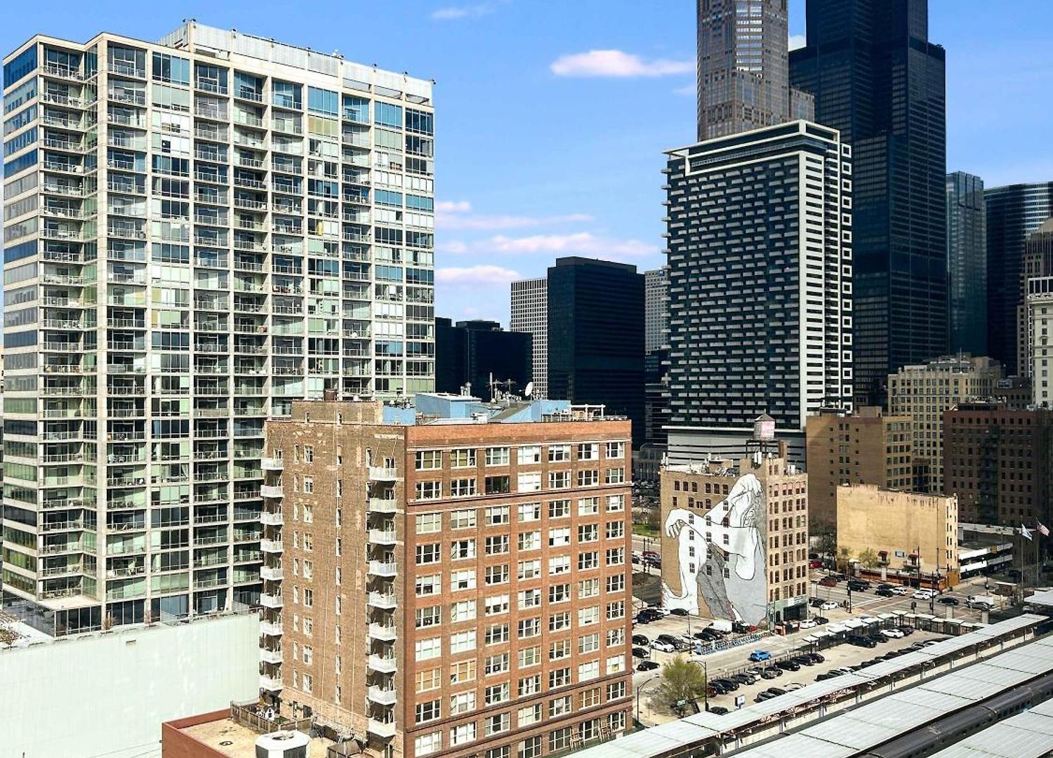 South Loop Rooftop With In And Out Parking 3 Apartment *