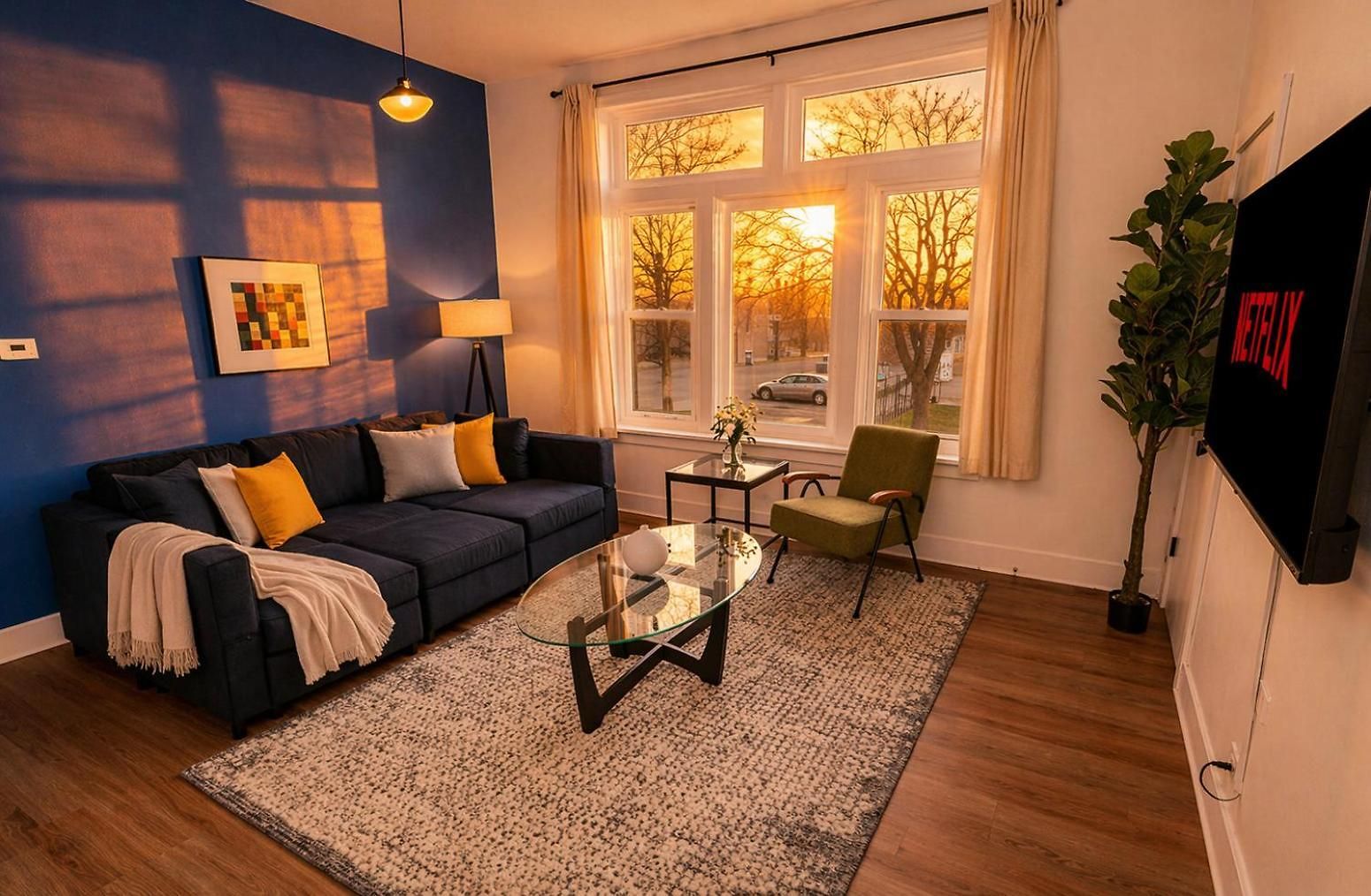 Modern 3br King Near United Center Apartment