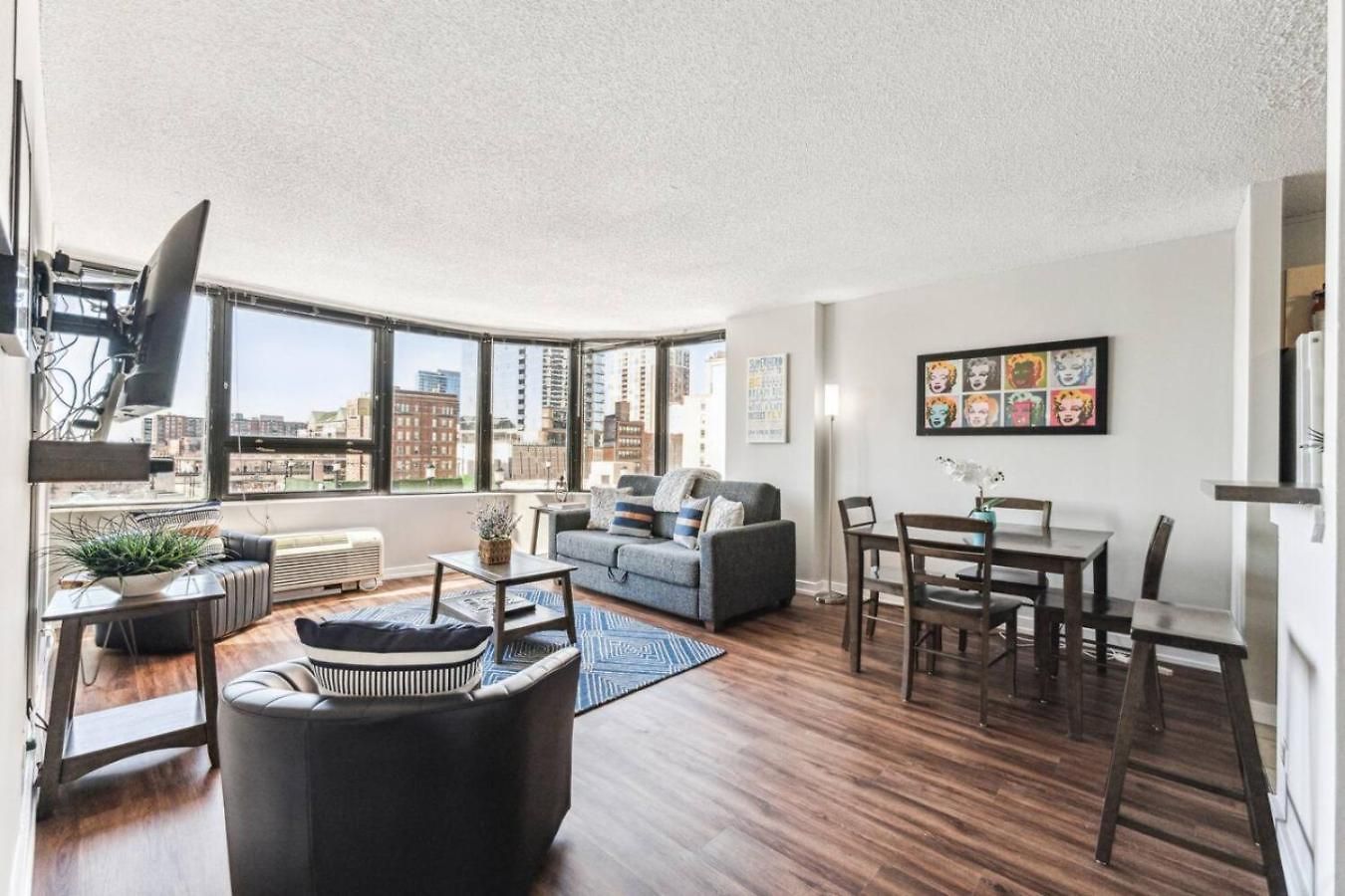 Apartment Mich Ave Downtown, Park, Museums 2bd-2ba #4 *