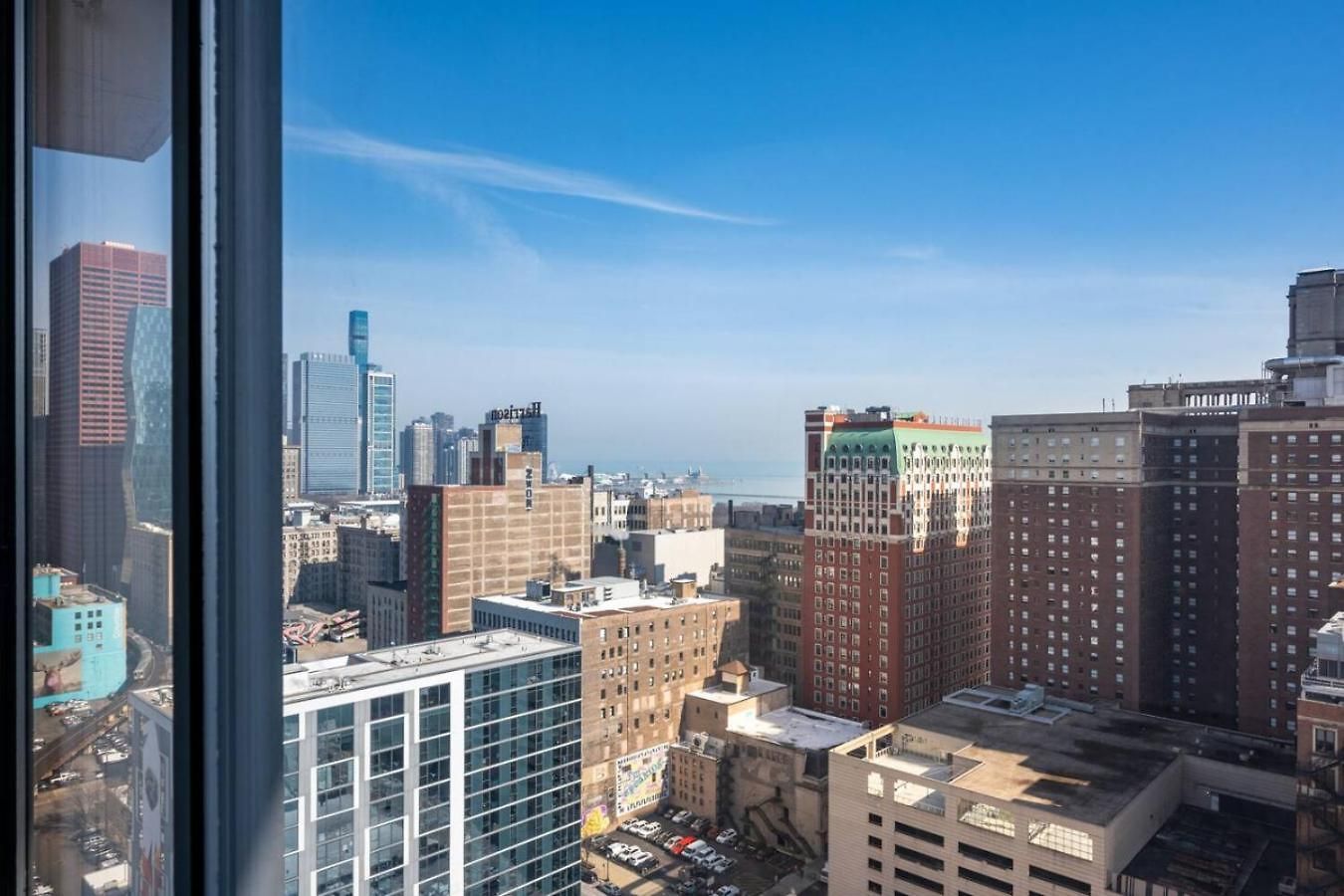 Apartment Downtown Penthouse Views Gym, Parking #1 Chicago