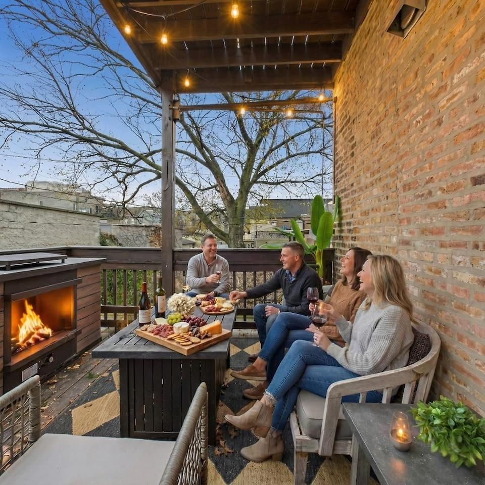 Luxe Retreat Game Room, Deck Fire Pit