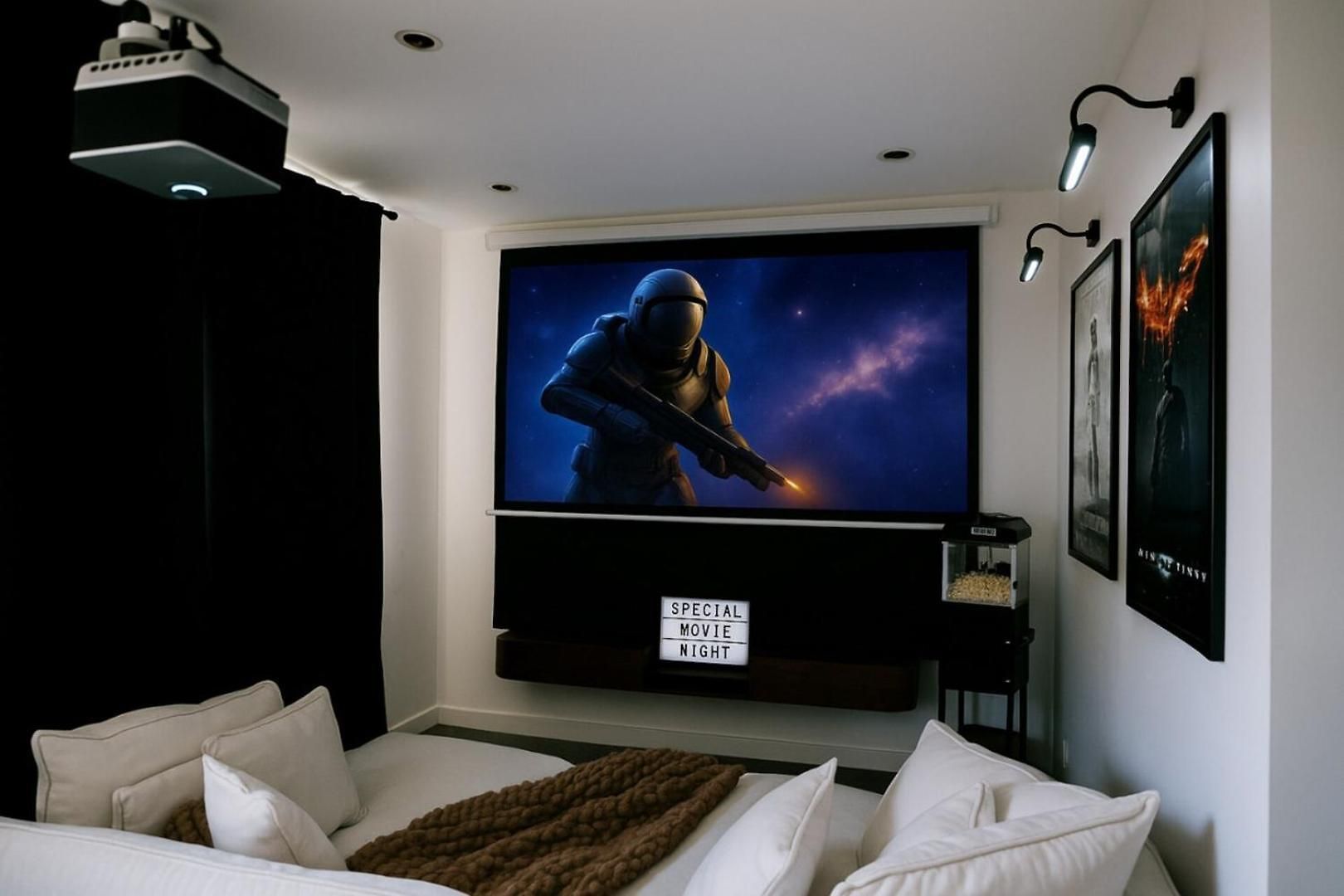 Theater • Game • Gym • Firepit • 4br Holiday home