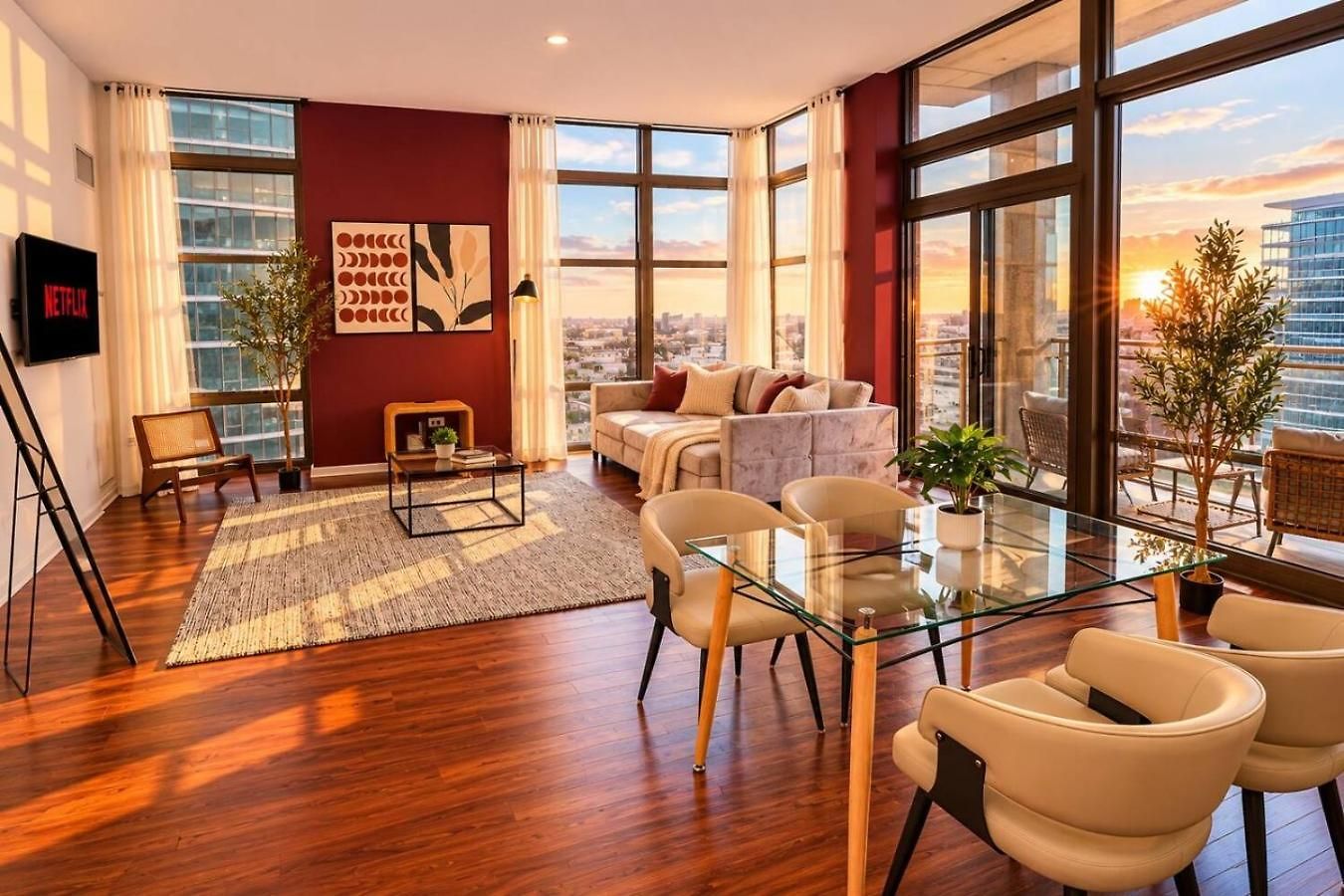 29th Floor 2br With Balcony And Gym Apartment *
