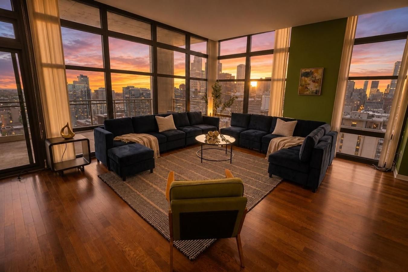 Apartment 29th Floor 2br Grant Park With Balcony, Gym *