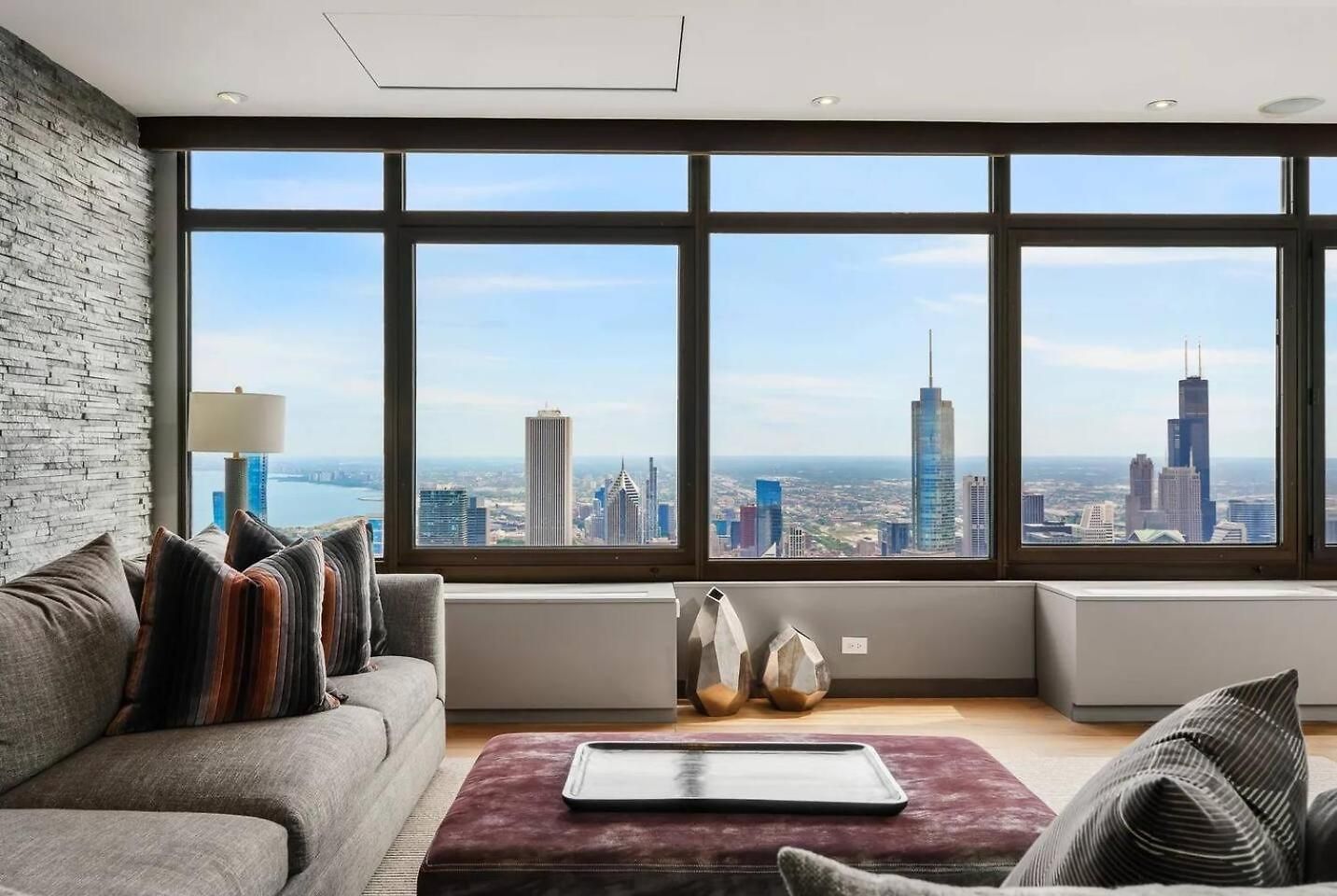 Expansive Views Of Michigan Apartment